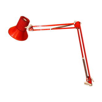 Lamp by designer Fluvio Battaglia Emmedi edition of architect modernist design vintage articulated