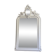 Miroir fin 19ème avec  fronton décoré. 112x66.