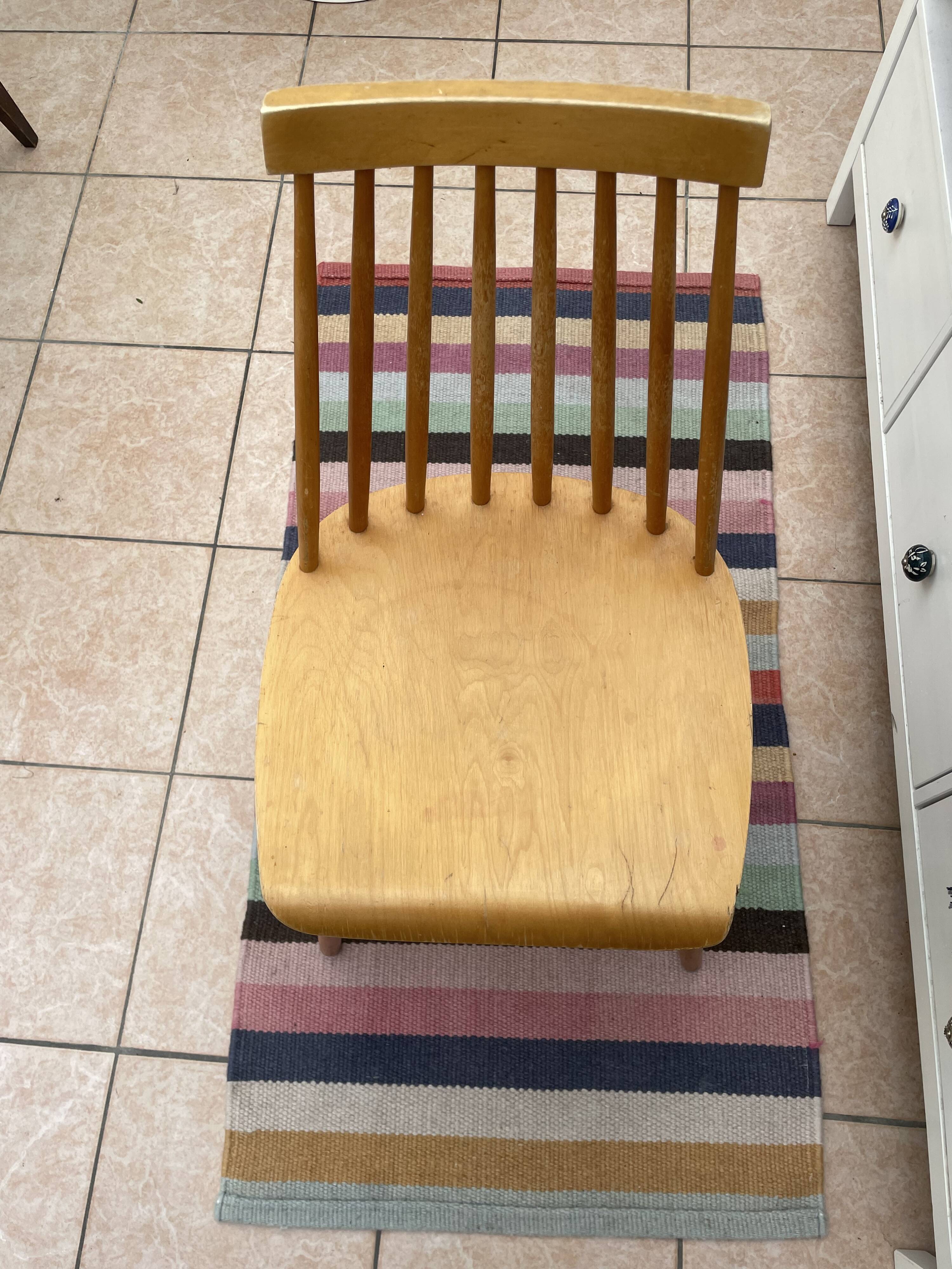 "Stockholm" chair by IKEA inspired by Yngve Ekström