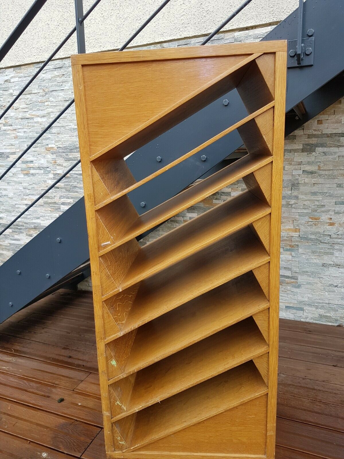 Vintage locker filing cabinet