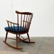 Mid-century rocking chair by Børge Mogensen for FDB Møbler, 1960s