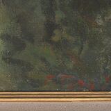 Oil on canvas - Scene in Venice