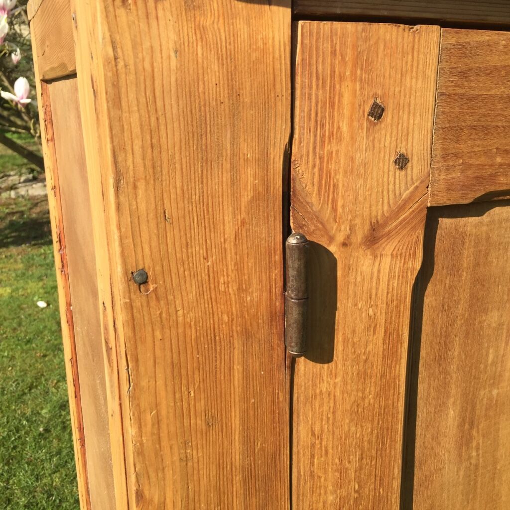 Parisian buffet two doors honey color