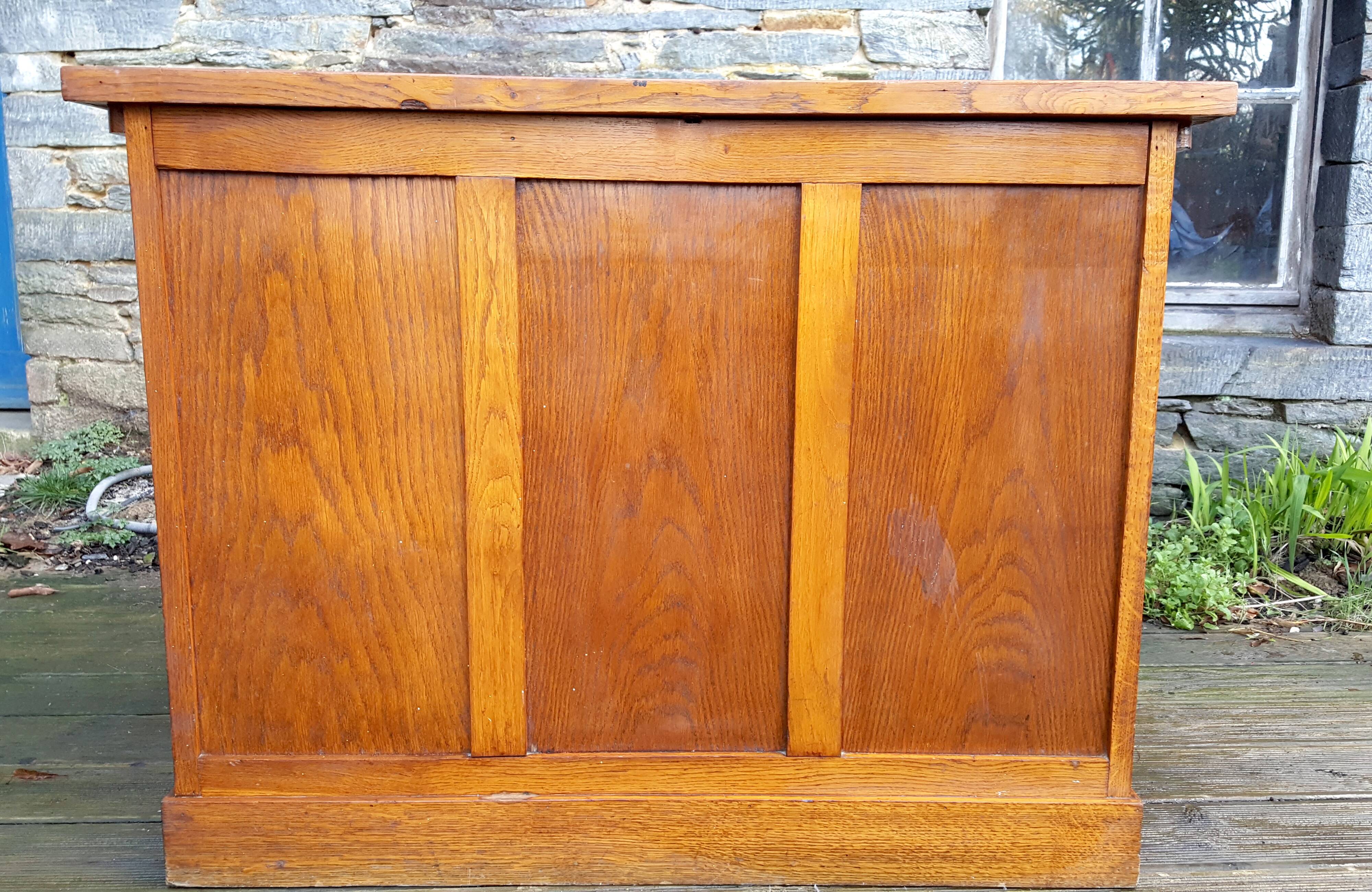 Oak desk 50s