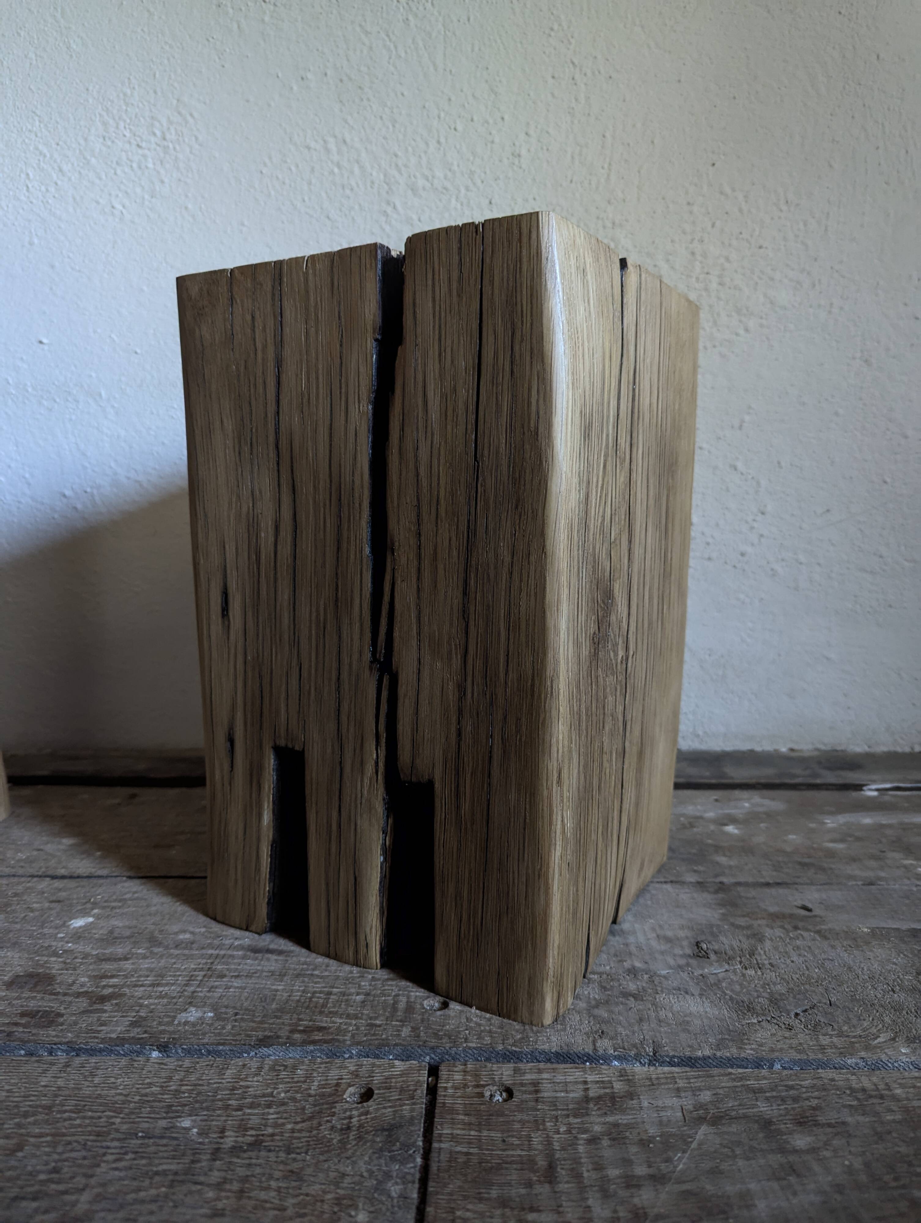 3 monoliths, ancient oak columns