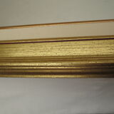 Rectangular mirror, gilded wood tower