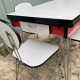 Formica table and chairs