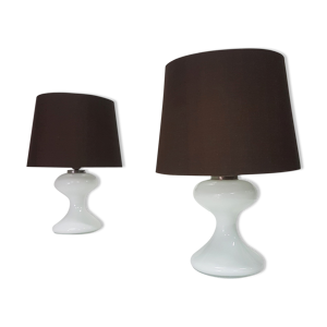 ensemble de lampes de table 2 ML1 par Ingo Maurer pour design M, Allemagne années 1960