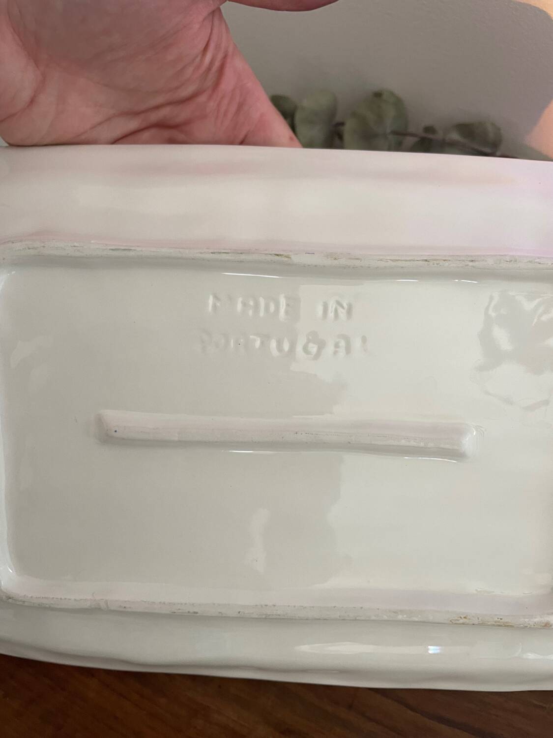 Asparagus barbotine dish Portugal