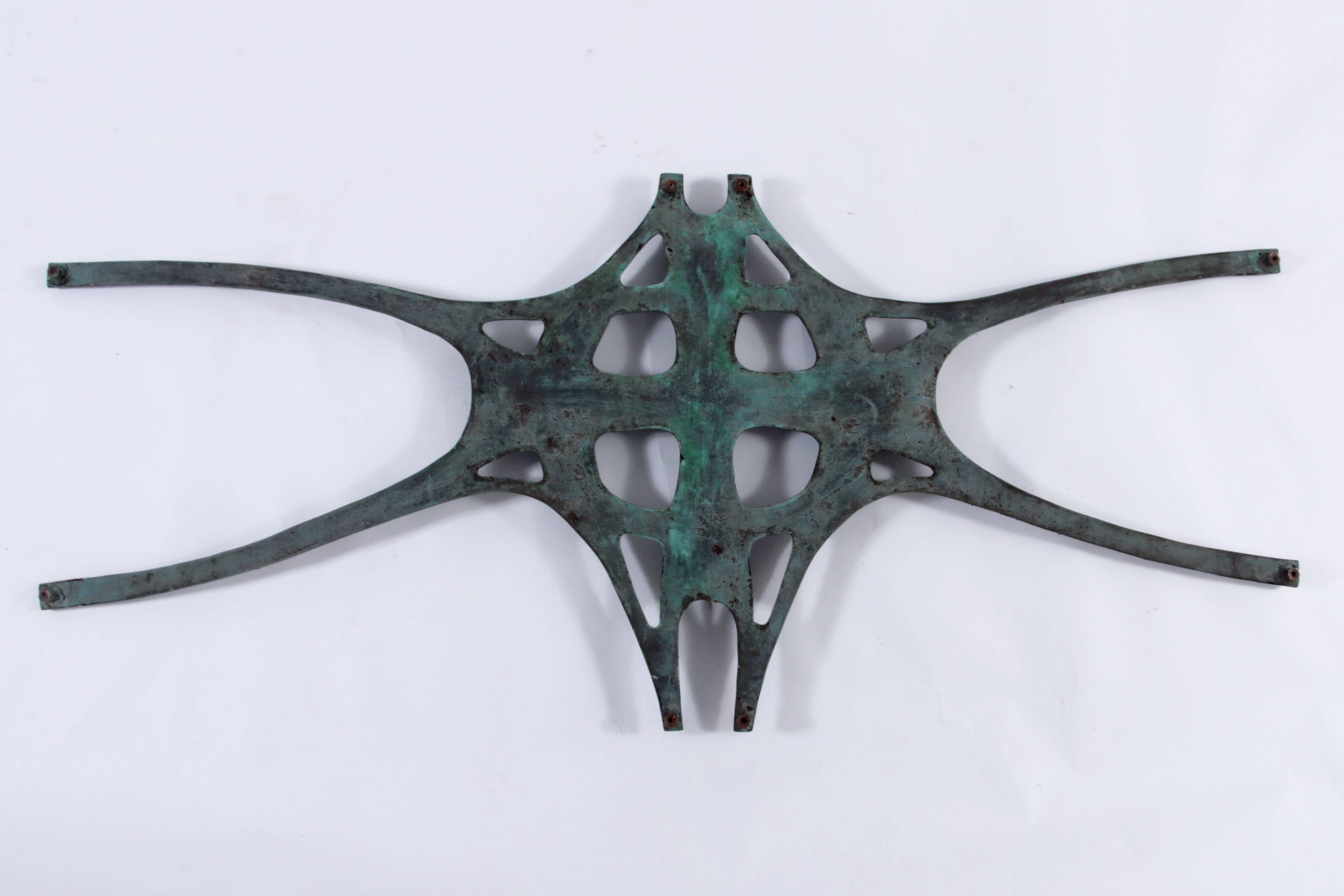 Brutalist "Timeless Elegance Bronze Wall Sculpture