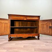 Provençal Buffet In Walnut From Louis XV 18th Century
