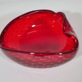 Carlo scarpa venini murano glass bowl