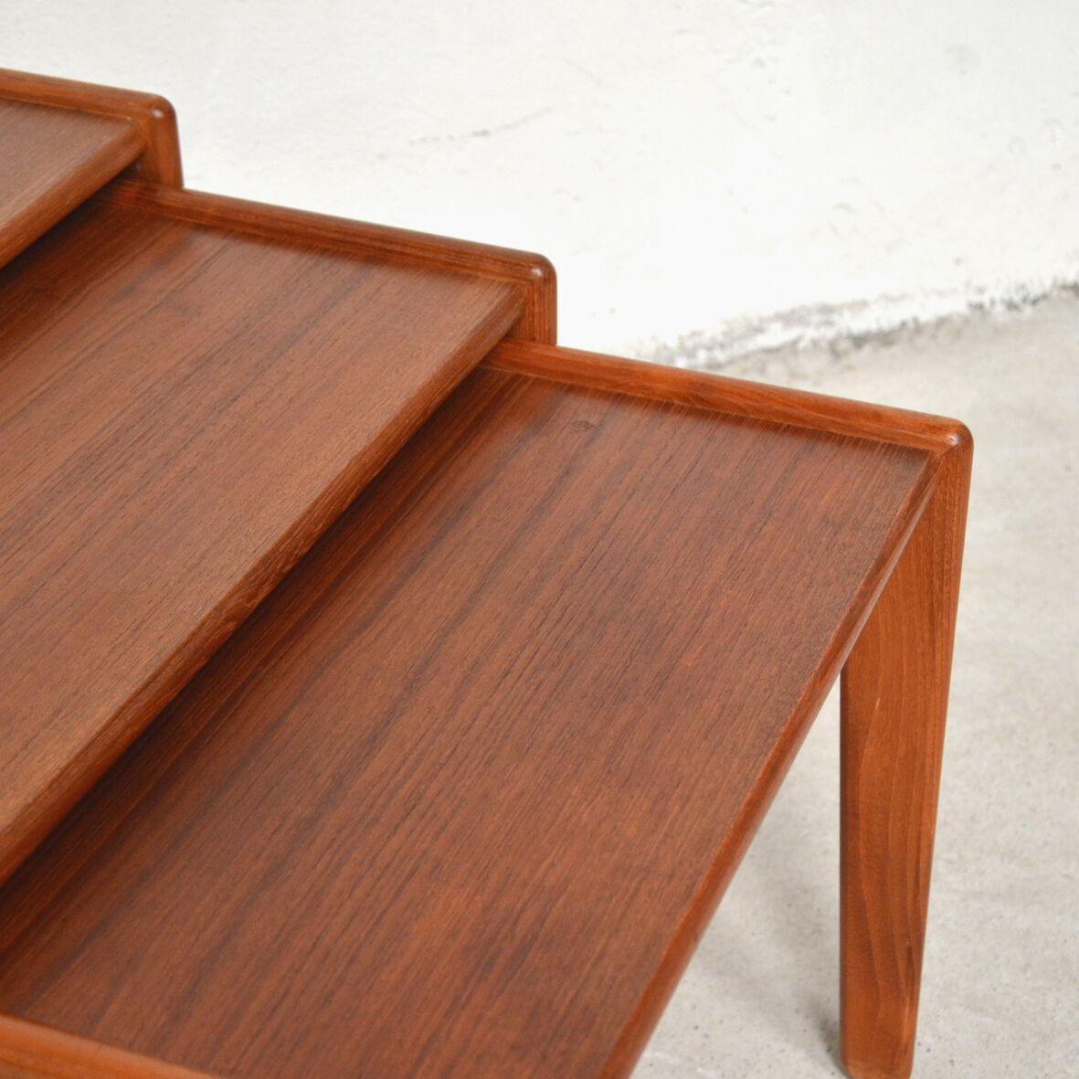 Tables in teak, Denmark 1960
