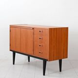 Scandinavian sideboard with sliding top