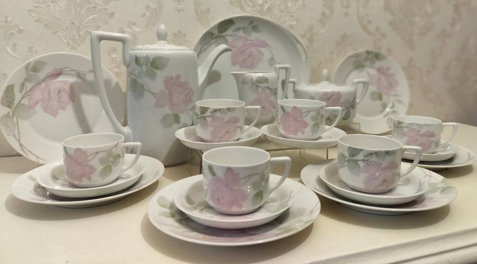 Rosenthal - Donatello - Service à café pour 6 personnes Donatello/Isoldé