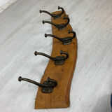 Wall-mounted coat rack