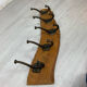 Wall-mounted coat rack