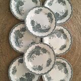Flat plates "Daisy" Saint Amand