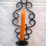 Old candlestick to suspend