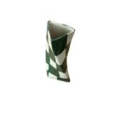 Art Deco vase with green tiles