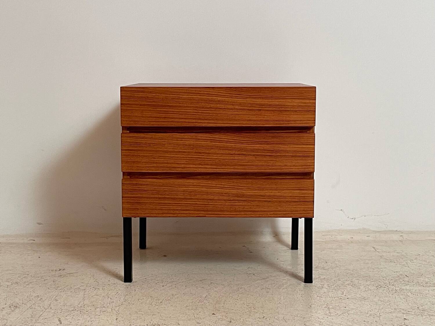 Chest of drawers or bedside table in rosewood 1950
