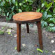 Free-form tripod stool