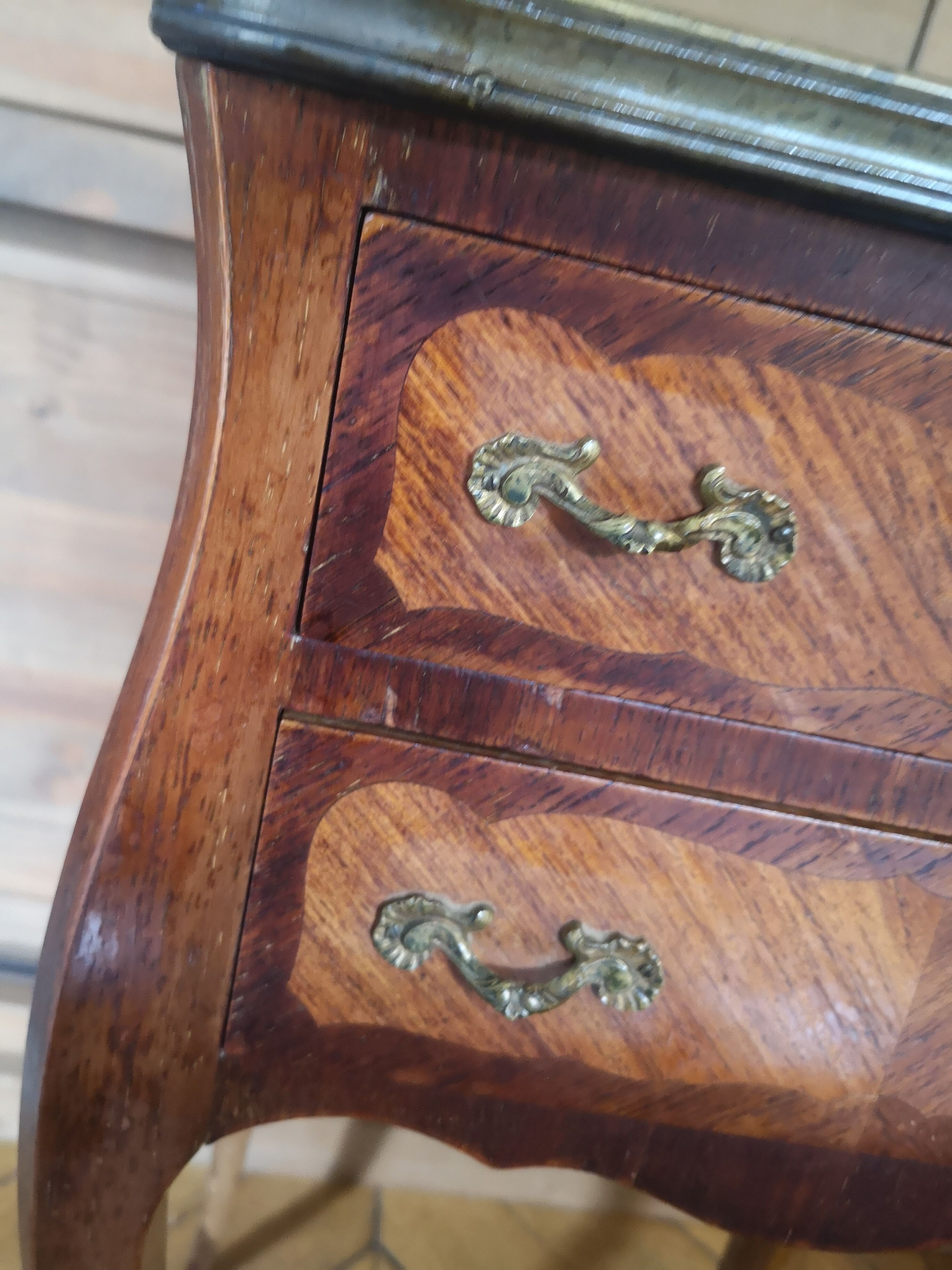 Pair of Mercier Frères bedside tables
