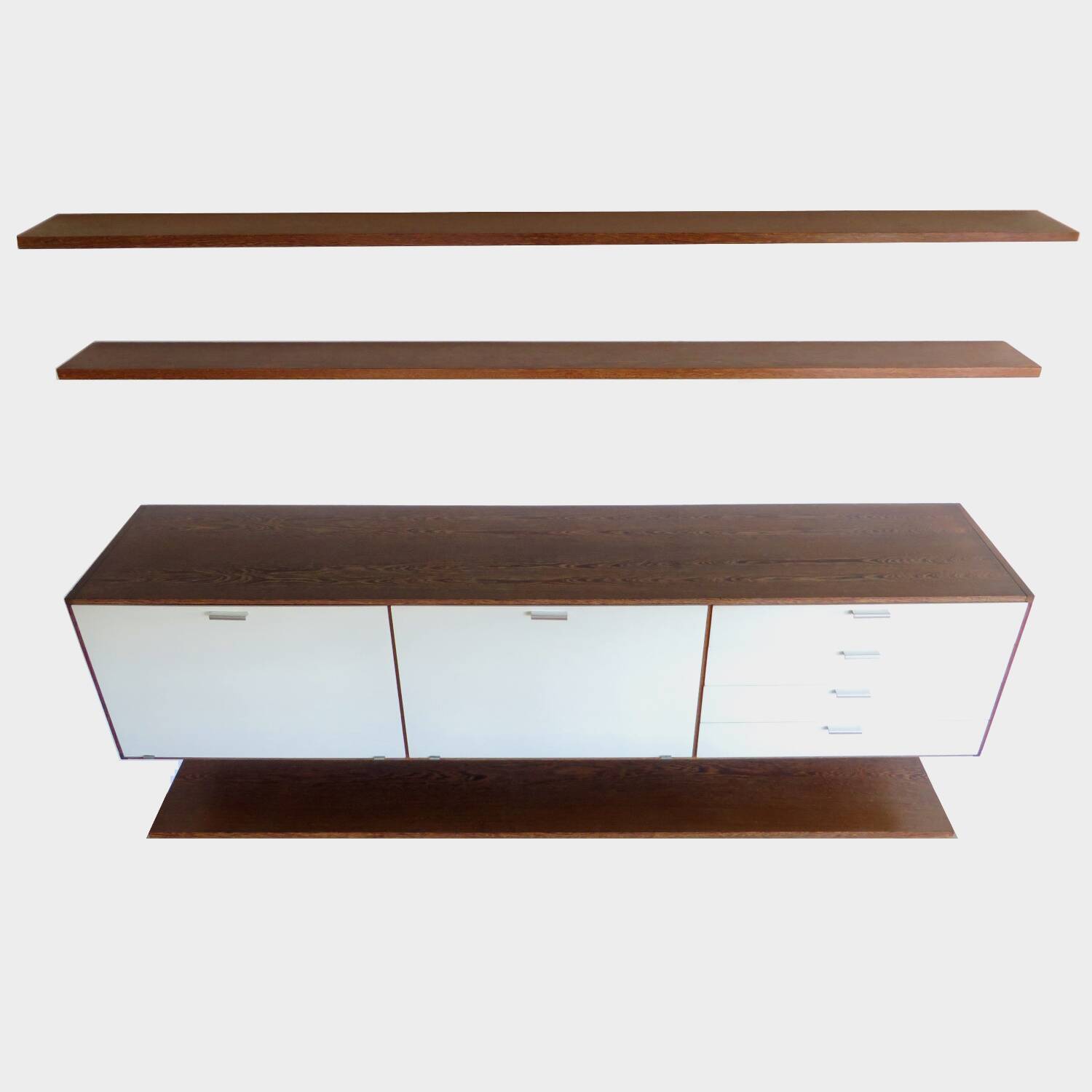 Vintage mid century modern design wall unit system by Cees Braakman for Pastoe, 1960s