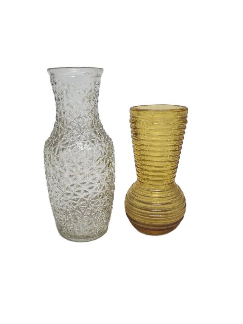 2 vases postmodernes HSG Prądniczanka, Pologne, années 1970