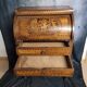 Vintage cylinder desk Louix XVI