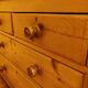 Commode 4 tiroirs en bois style anglais