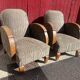 Pair of art deco armchairs
