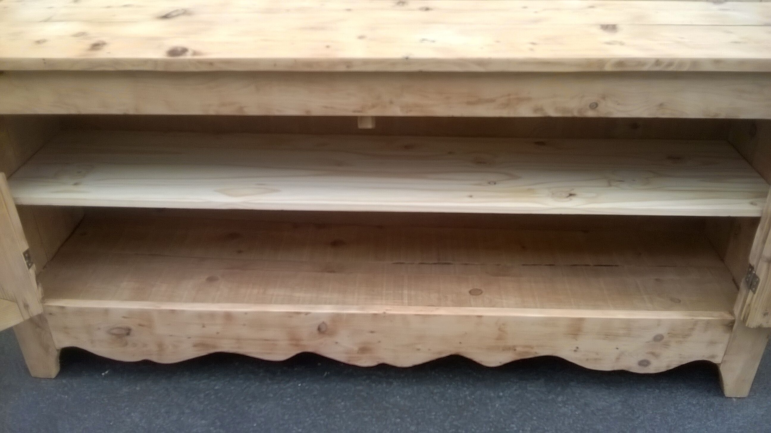 Fir country sideboard