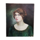 Boyish portrait, hard oil canvas, 1912.