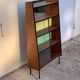 Vintage glass-fronted library Alta 1950