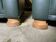 Pair of Poltrona Frau Green Leather Club Armchairs Limited Edition