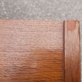 Furniture wing gilded oak 1950