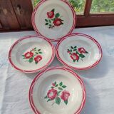 4 hollow plates Eden / Digoin