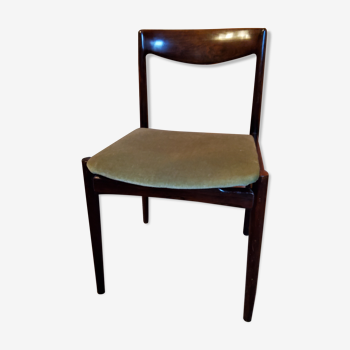 Scandinavian rosewood chair from the 1950s