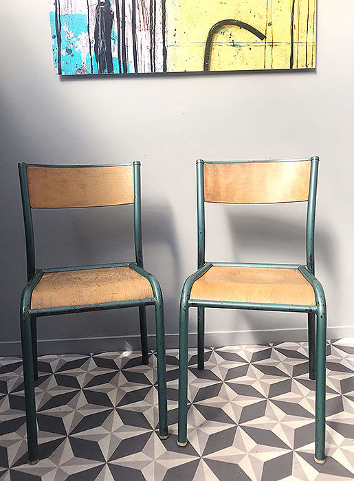 Pair of chair mullca 510