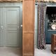Parisian school wardrobe in oak (renovated)