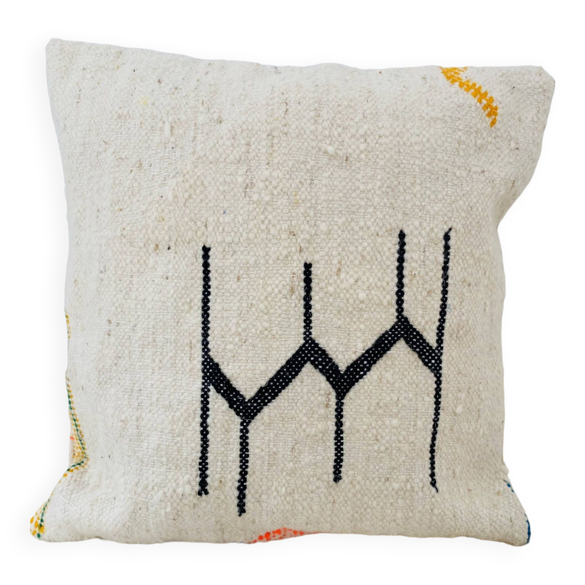 Berber kilim wool cushion cover n°50