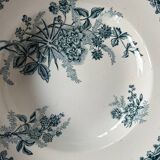 Assiettes en terre de fer Sarreguemines Margot