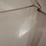 Two Starck chairs transparent model Louis Ghost