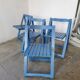 Set of 4 vintage folding chairs