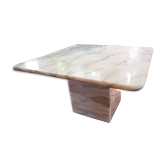 Table basse carrée en marbre