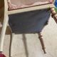 Small tufted chair