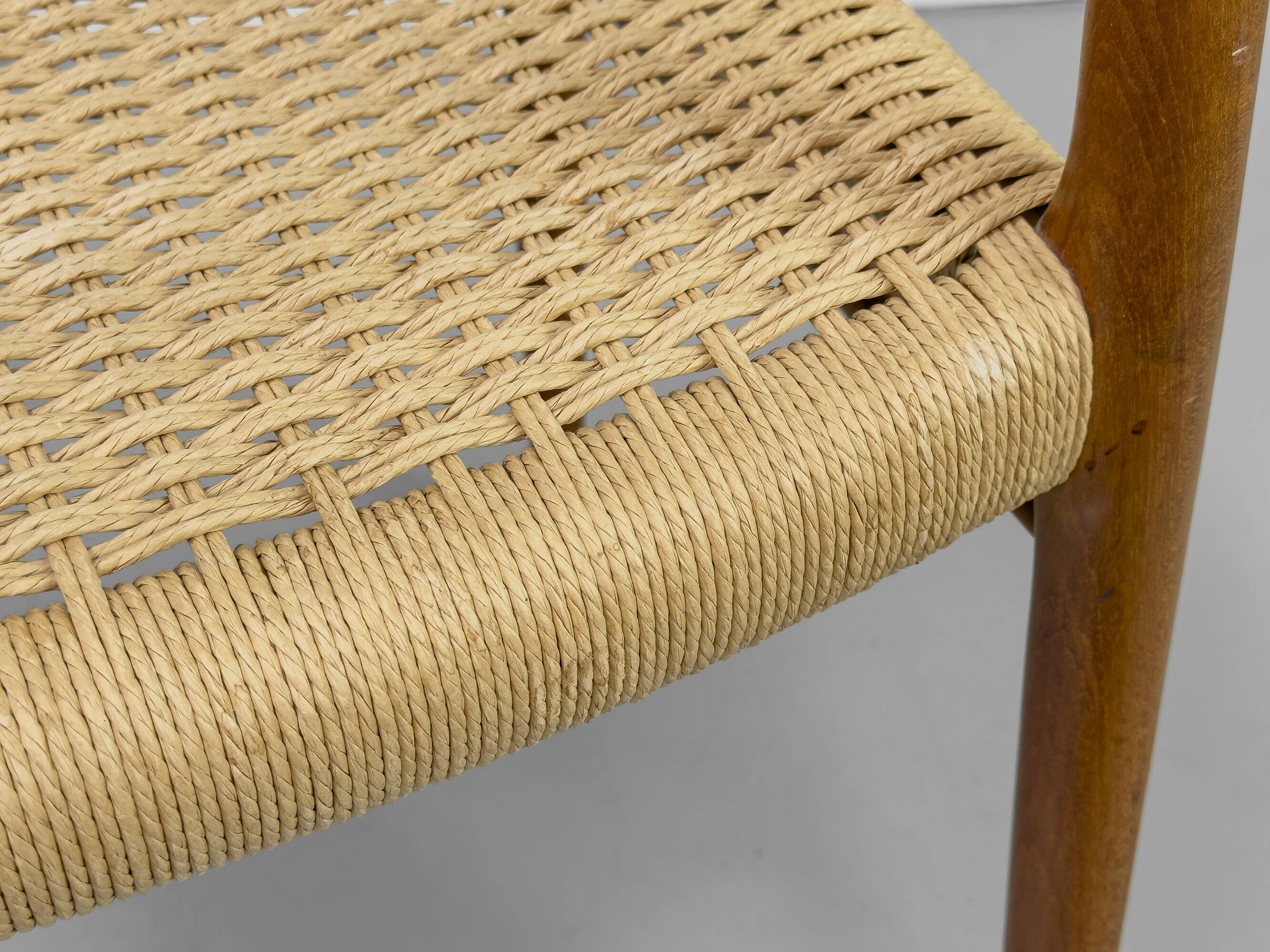 Model 75 Chairs by Niels O. Møller for J.L Møllers, 1960s, Set of 4