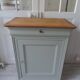 Beautifully crafted Louis Philippe style jam maker sublimated in verdigris, wooden top.