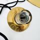 Adjustable Brass Keos Pendant Lamp with Counterweight by Florian Schulz